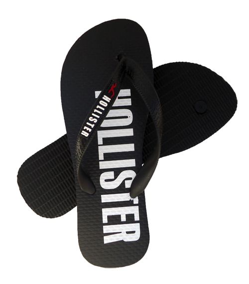 Chinelo Hollister Preto MOD:30104
