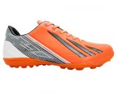 Chuteira Society Adidas Adizero F50 Laranja e Cinza MOD:1115