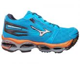Mizuno Wave Prophecy II Azul Preto e Laranja MOD:10891