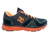 DC Shoes Unilite Trainer Preto e Laranja MOD:10994