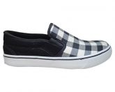 Converse All Star Yachting Skid Grip Preto Xadrez MOD:10827