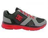 DC Shoes Unilite Trainer Grafite e Vermelho MOD:10993