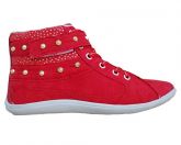 Tênis Crômic Feminino Sneakers Vermelho MOD:10796 LANÇAMENTO