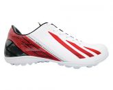 Chuteira Society Adidas Adizero F50 Branco e Vermelho  MOD:1