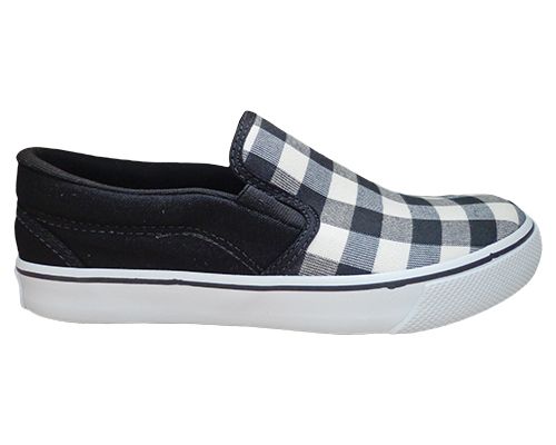 Converse All Star Yachting Skid Grip Preto Xadrez MOD:10827