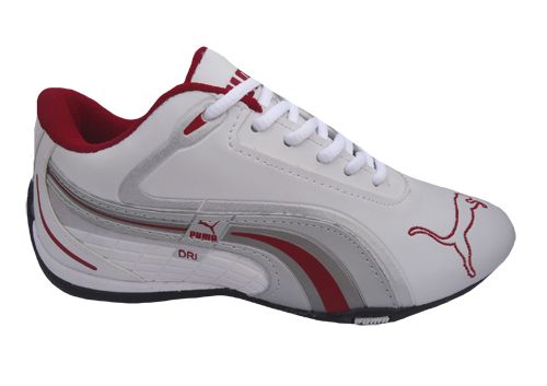 Puma Dri Branco e Vermelho MOD:10093